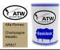 Preview: Alfa-Romeo, Champagne Metallic, AR827: 500ml Lackdose, von ATW Autoteile West.